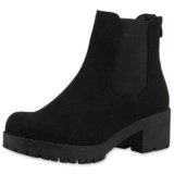 Botines negros baratos