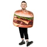 Traje de Hamburguesa para niños Talla única