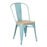 Silla Tolix Azul Turquesa