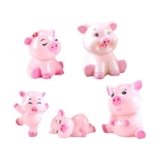 Figuras en miniatura cerdo trufero