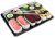 Sushi Socks Box – 5 pares de CALCETINES: Salmón, Tamago, Atún, Maki de Pepino y Oshinko – REGALO DIVERTIDO, Algodón de alta Calidad|Tamaños 41-46, Certificado de OEKO-TEX, Fabricado en EU.