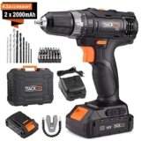 Tacklife pcd05b taladro atornillador a batería 18 v con 2 ba por solo 52,69€