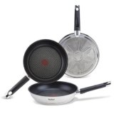 Tefal Emotion – Juego de 3 Sartenes Aluminio