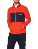 The North Face TKA 100 Forro Polar con Cremallera de 1/4 y Colores en Bloque, Hombre