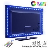 Tira led tv 2.2m, omeril 5050 tiras led usb impermeable  por solo 9,99€