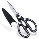 Tomuku tijeras de cocina multifunción tijeras acero inoxidable por solo 7,19€