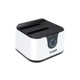 TooQ TQDS-802BW Base de conexion Docking Station con Doble Bahia SATA