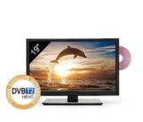 TV HD 19″ para Autocaravana – DVD/USB/Ci+/Hdmi – 12/24/220V – Vesa – Slim Design