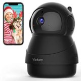 Victure 1080P Cámara IP WiFi,Cámara de Vigilancia FHD con Visión Nocturna,Cámara de Mascota,Detección de Movimiento,Audio de 2 Vías, 2.4GHz WiFi, Compatible con iOS/Android