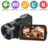 Videocamara Videocámara Cámara de Video Full HD 1080p 24.0MP 18x Zoom Digital 3.0