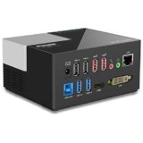 WAVLINK USB 3.0 Portátil Docking Station Multifuncional Dual Video Monitor Display