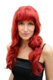 PW0193-135# – Peluca ROJA, larga, ondulada