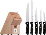 WMF Juego de cuchillos con bloque de madera