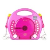 X4-TECH Bobby Joey CD/SD/USB Pink – Unidad de CD (CD, C, Rosa, SD)